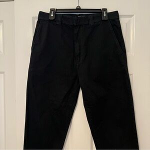 MOTHER MR The Punk 75 Ankle Watching the Clock cotton mens 30 black